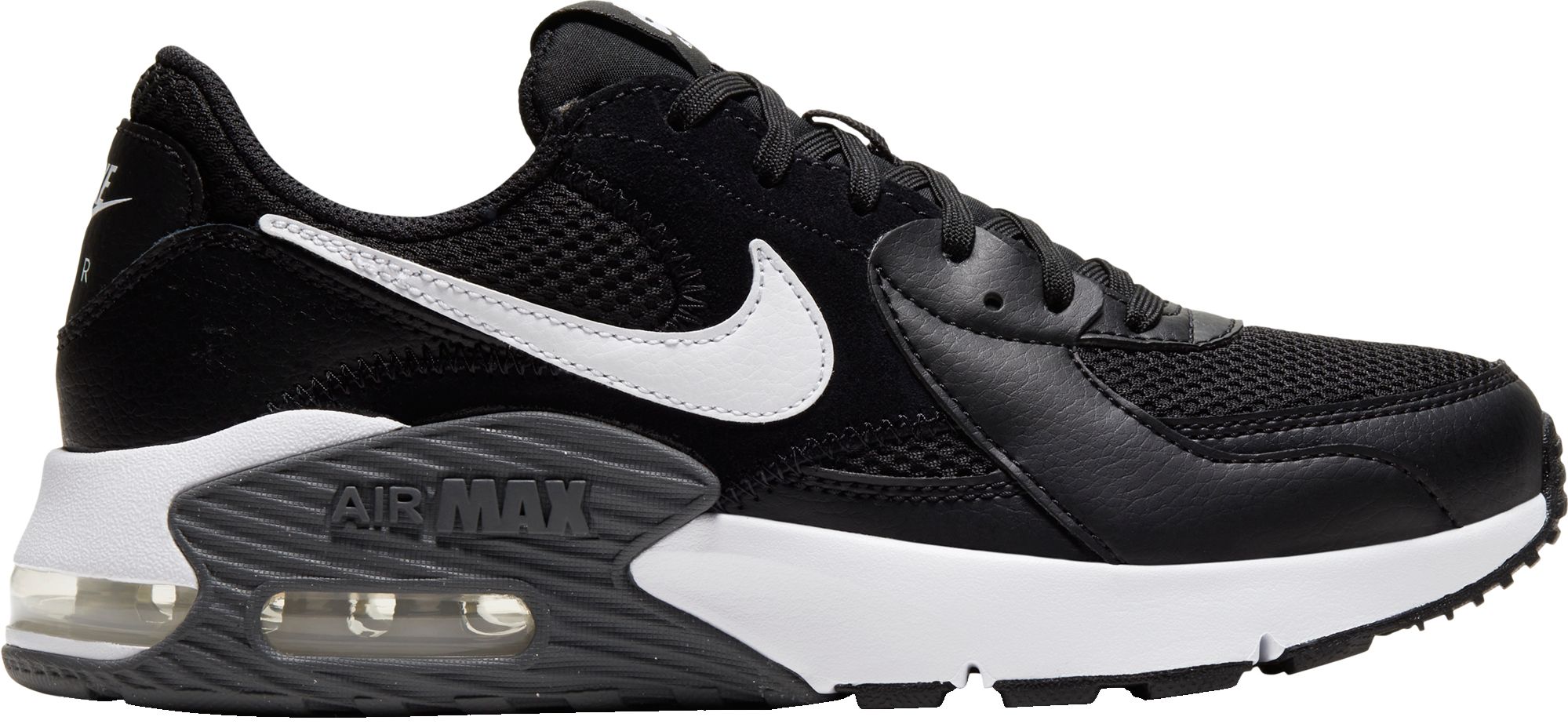 Nike Women's Air Max Excee Sneaker, Black/White/Dark Grey, 10 - Image 5