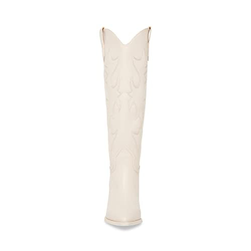 Madden Girl Women's Arizona Western Boot, Bone Paris, 7 - Image 2