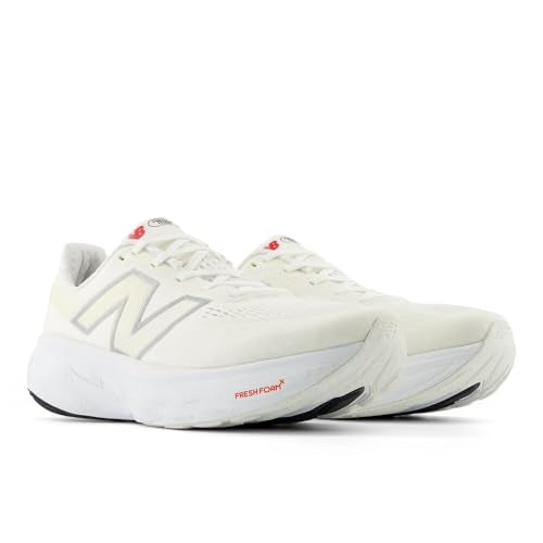 New Balance Men's Fresh Foam X 1080 V14 Running Shoe, White/Silver Metallic/Sea Salt, 8 M - Image 3