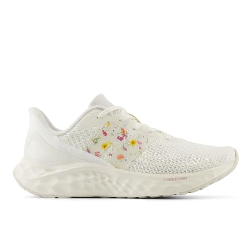 New Balance Women's Fresh Foam Arishi V4 Running Shoe, Sea Salt/Sea Salt/Rose Sugar, 11 - Image 3