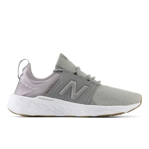 New Balance Men's Fresh Foam X Cruz V3 Running Shoe, Shadow Grey/Raincloud/White, 8 - Image 3
