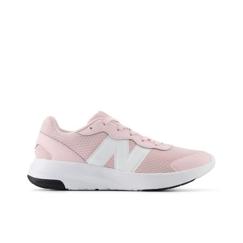 New Balance DynaSoft 578 V1 Lace-Up Running Shoe, Rose Sugar/White, 3.5 Wide US Unisex Big_Kid - Image 1
