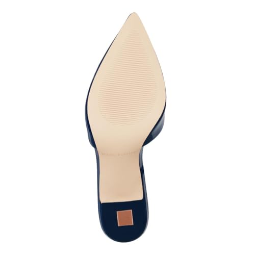 Marc Fisher Women's HADYA Pump, Dark Blue Patent 400, 8 - Image 3