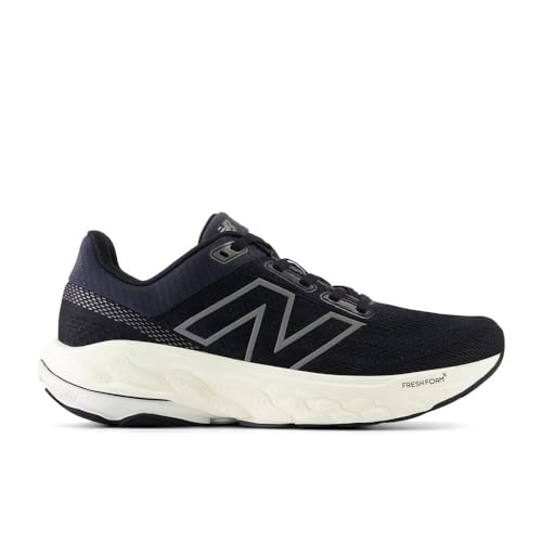 New Balance Women's Fresh Foam X 860 V14 Running Shoe, Black/Phantom/Angora, 9.5 Wide - Image 3