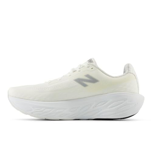 New Balance Men's Fresh Foam X 1080 V14 Running Shoe, White/Silver Metallic/Sea Salt, 8 M - Image 2