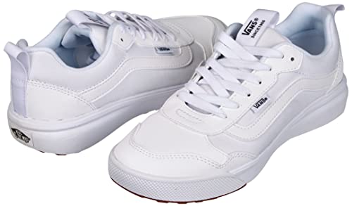 Vans Women's Range EXP Shoe, Tumble Canvas White White, 10 M US - Image 10