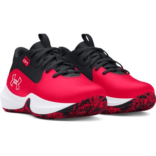 Under Armour Unisex Pre School Lockdown 7, (600) Red/Black/White, 2.5, US - Image 6