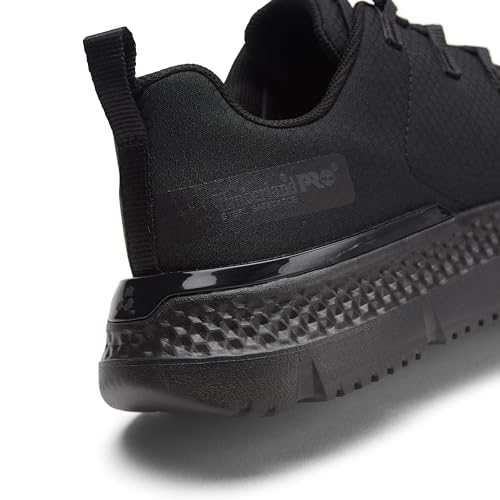 Men's Timberland PRO Intercept Steel Safety Toe Athletic Shoe Black 10.5M