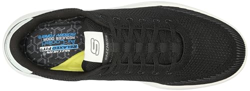Skechers USA Men's Men's Corliss-Dorset Sneaker, Black, 12 - Image 5