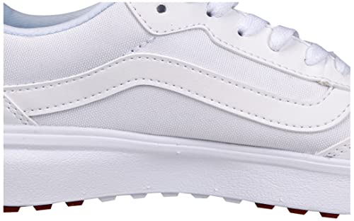 Vans Women's Range EXP Shoe, Tumble Canvas White White, 10 M US - Image 9