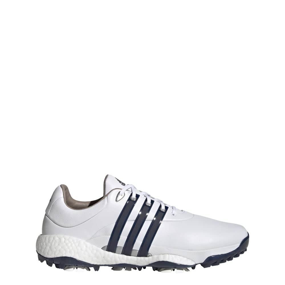 adidas Men's Tour360 22 Golf Shoes, Footwear White/Collegiate Navy/Silver Metallic, 7 - Image 2