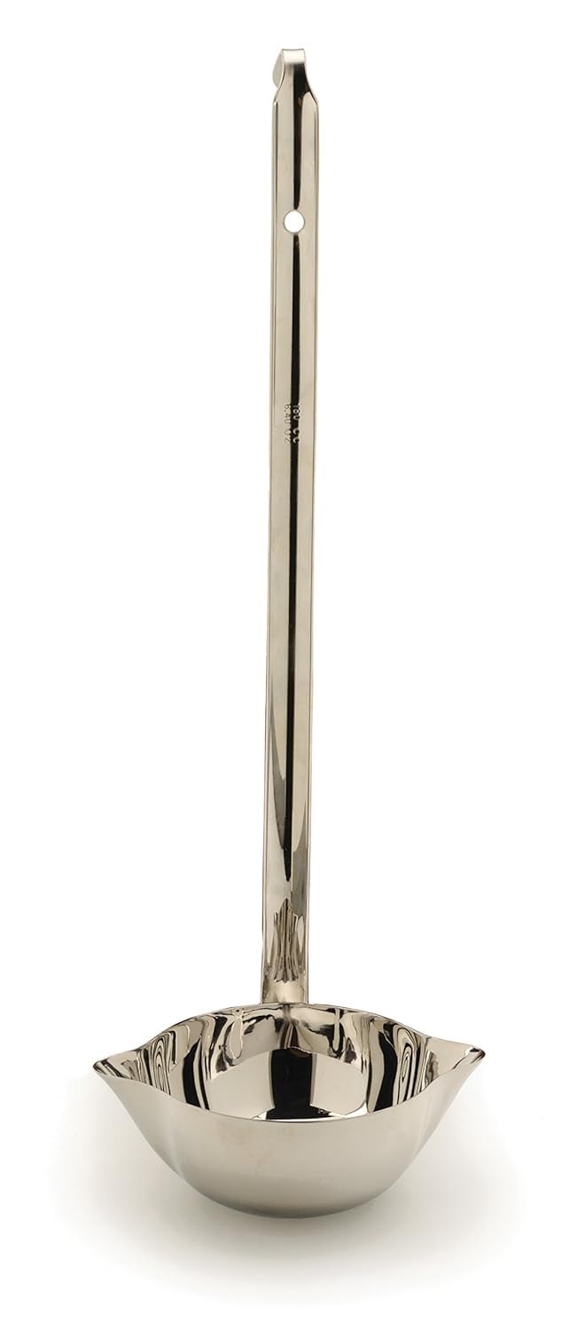 RSVP International Endurance Canning Collection Non-Reactive 18/8 Stainless Steel, Dishwasher Safe, Ladle, 13-1/2" - Image 2