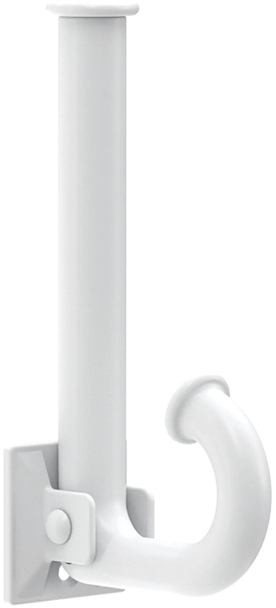 Franklin Brass Pure White Square Extend-a-Hook - Image 1