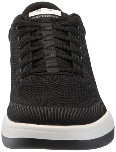 Skechers USA Men's Men's Corliss-Dorset Sneaker, Black, 12 - Image 2