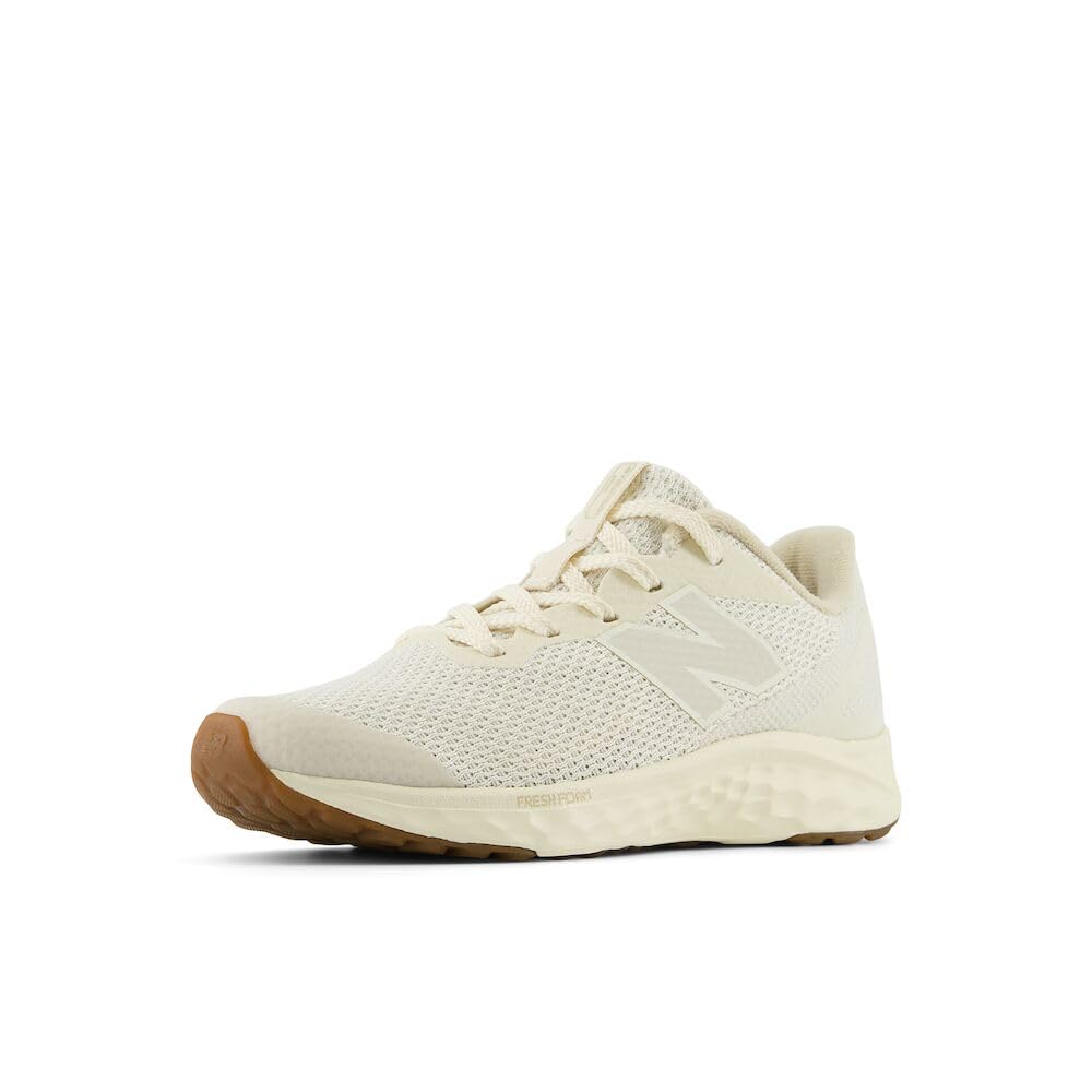 New Balance KIds Arishi Fresh Foam v4 Sneaker, LINEN/SANDSTONE, 6.5 M Big Kid (8-12 Years) - Image 1