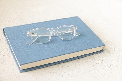 Peepers by PeeperSpecs Clark Blue Light Blocking Reading Glasses, Clear +2.50 - Image 4