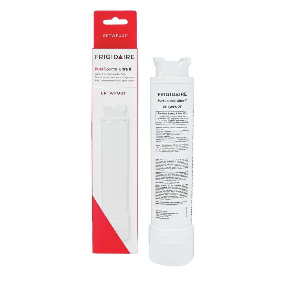 FRIGIDAIRE EPTWFU01 PureSource Ultra II Refrigerator Water Filter, 1 Count, White - Image 1