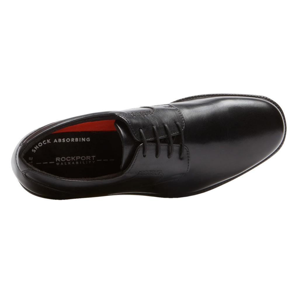 Rockport Mens Charlesroad Plaintoe Oxfords-shoes, Black, 13 Wide US - Image 4