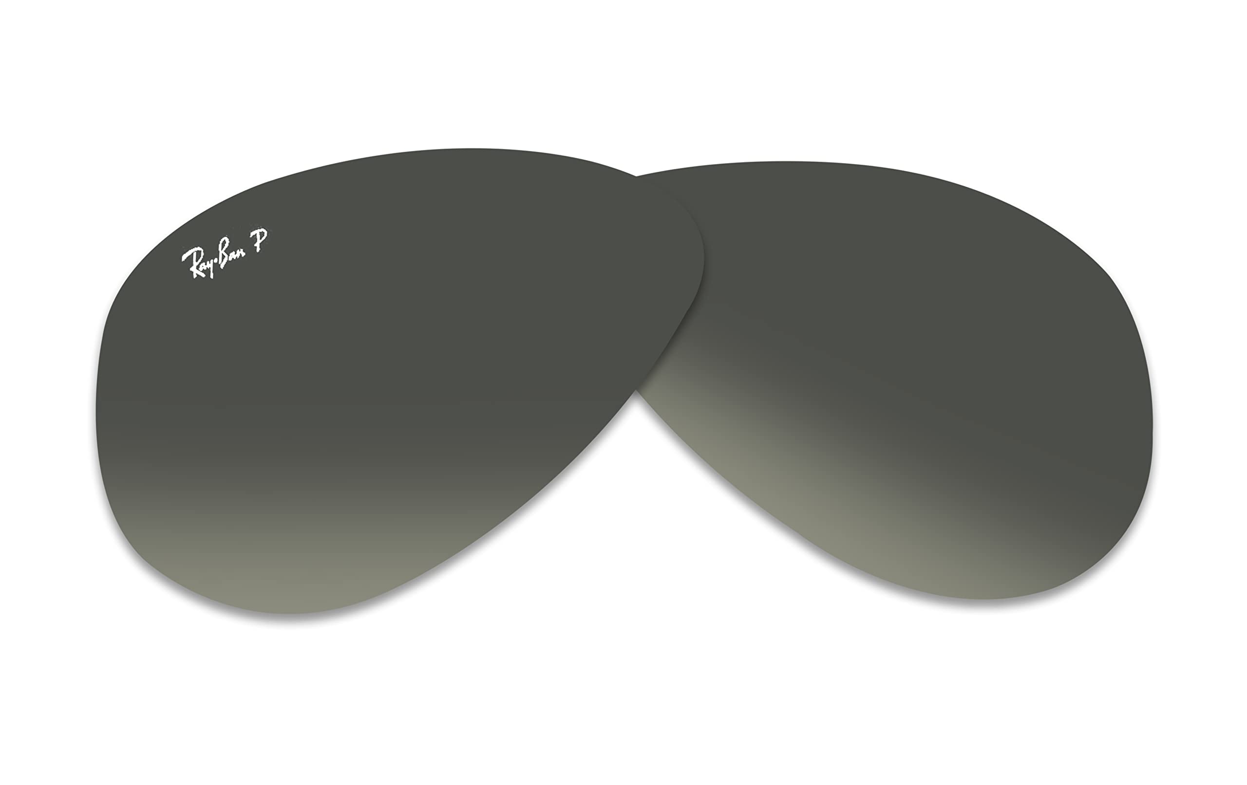Ray-Ban Original AVIATOR LARGE METAL RB3025 003/59 58MM Grey Mirror Silver Polarized Replacement Lenses For Men For Women +BUNDLE with ACCESSORY EYEWEAR KIT - Image 4