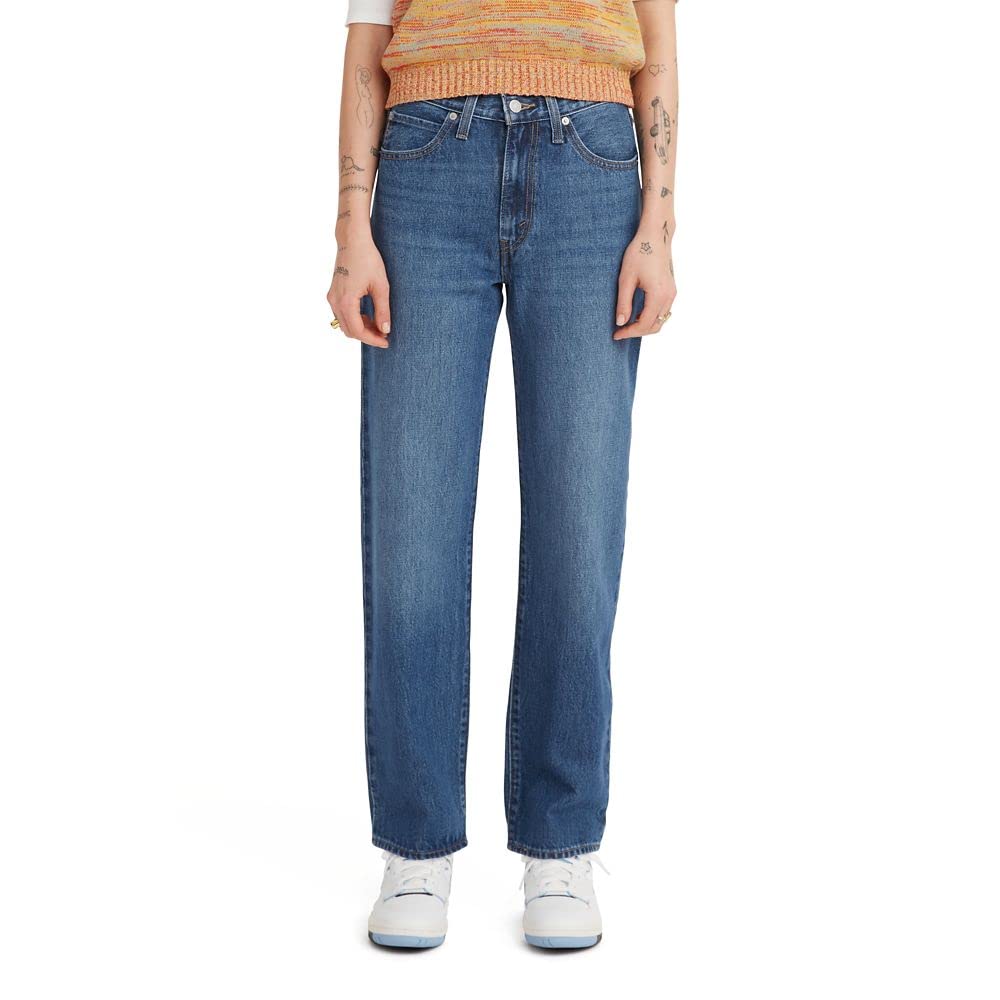 Levi's Women's 94 Baggy, (New) Indigo Worn in, 24 - Image 1