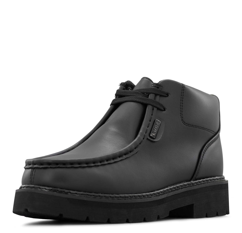 Lugz Men's Strutt LX Classic Moc Toe Chukka Boot, Black Smooth, 6.5 US - Image 1