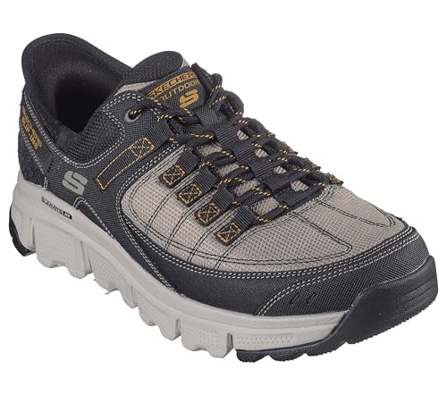 Skechers Men's Summits at Hands Free Slip-in Sneaker,Taupe/Black,8.5 - Image 4