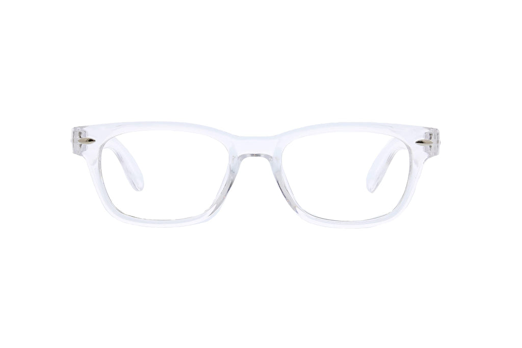 Peepers by PeeperSpecs Clark Blue Light Blocking Reading Glasses, Clear +2.50 - Image 1