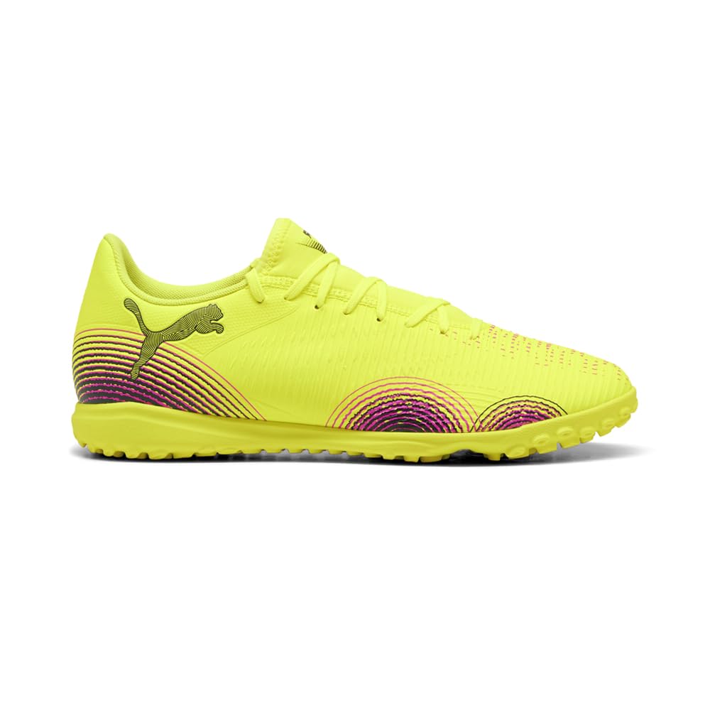 Puma, Men's, Future 8 Play Turf Trainer Soccer Cleats, Yellow Alert-Puma Black-Sun Struck, 12 - Image 1
