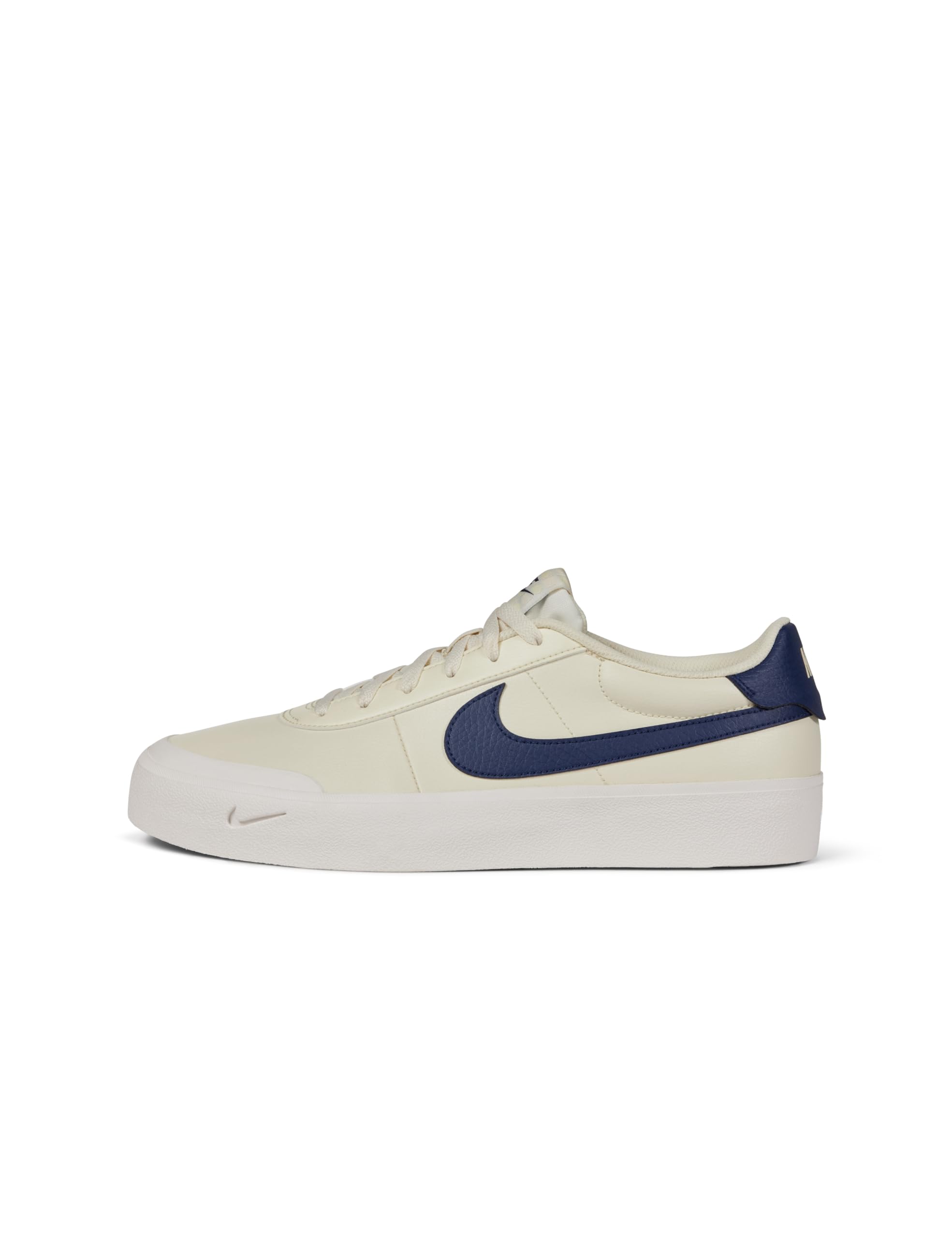 Nike Men's Court Shot Sneaker, Coconut Milk/Midnight Navy/Sail, 10.5 - Image 5