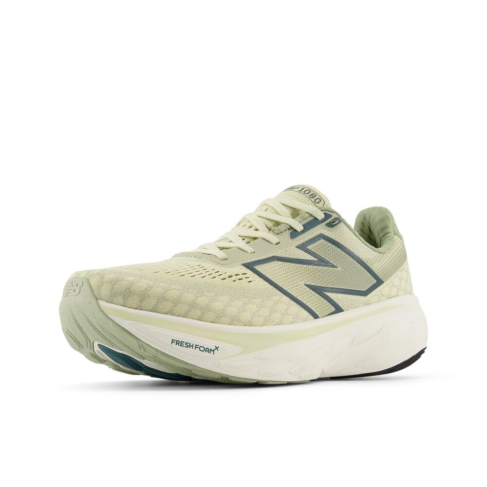 New Balance Fresh Foam X 1080 V14 Running Shoe, Pale Moss, 9.5 M