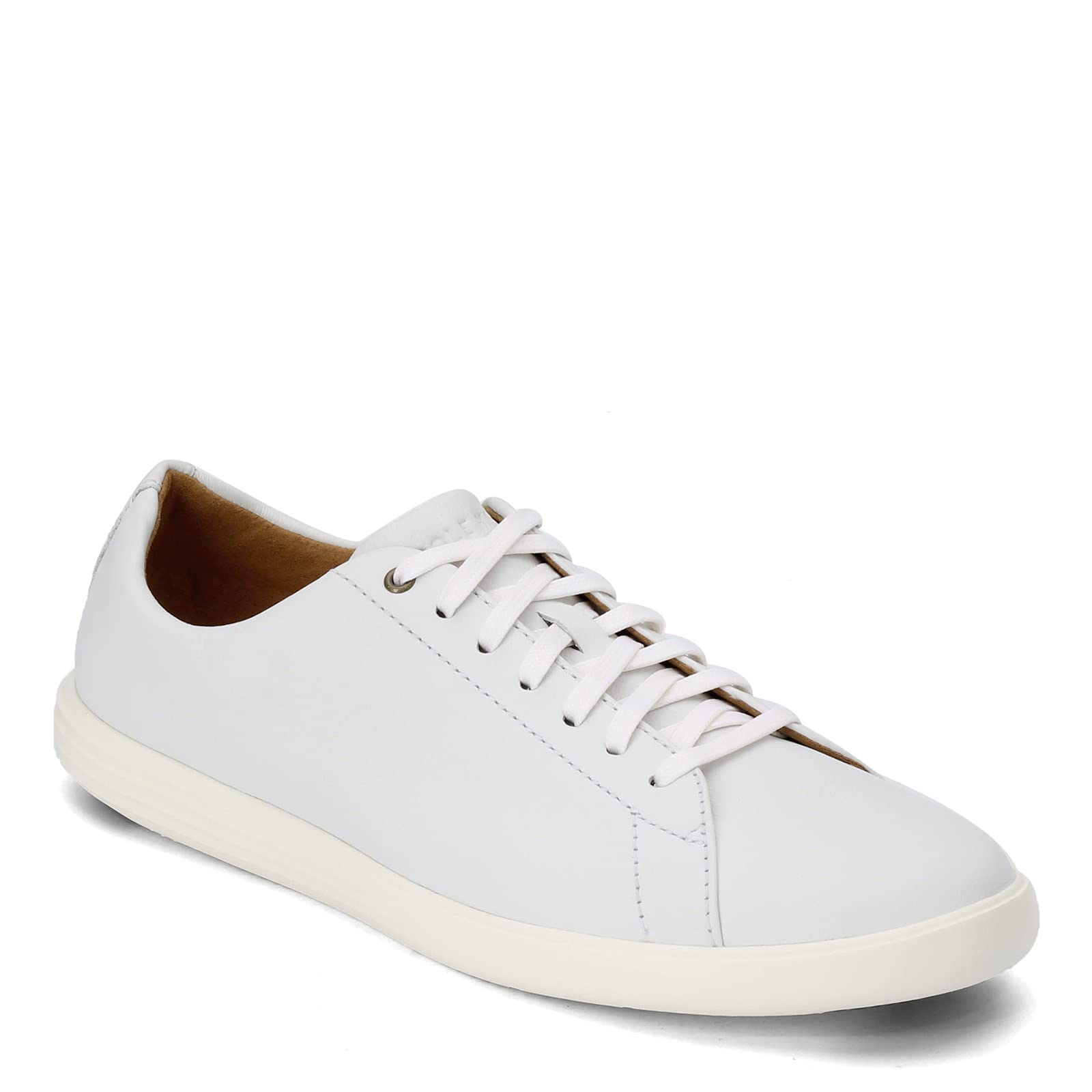 Cole Haan Men's Grand Crosscourt II Sneaker, white leather, 8.5 Medium US - Image 3