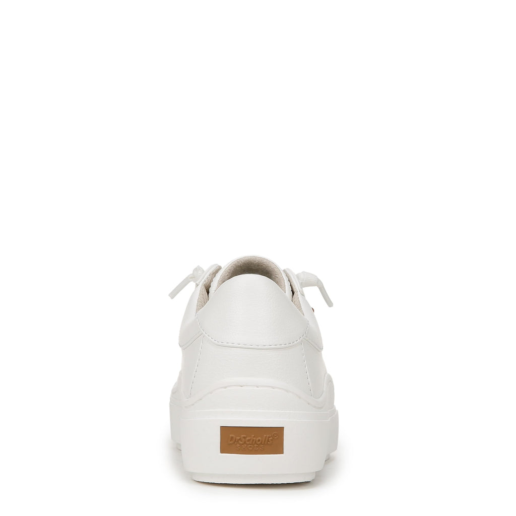 Dr. Scholl's Shoes Women's Time Off Go Sneaker, White Smooth, 8.5 - Image 3