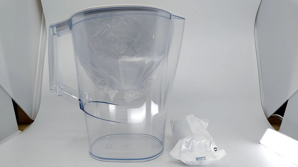Plastic 10-Cup Pitcher w/ Filter, Compatible w/ Brita, Made in Europe