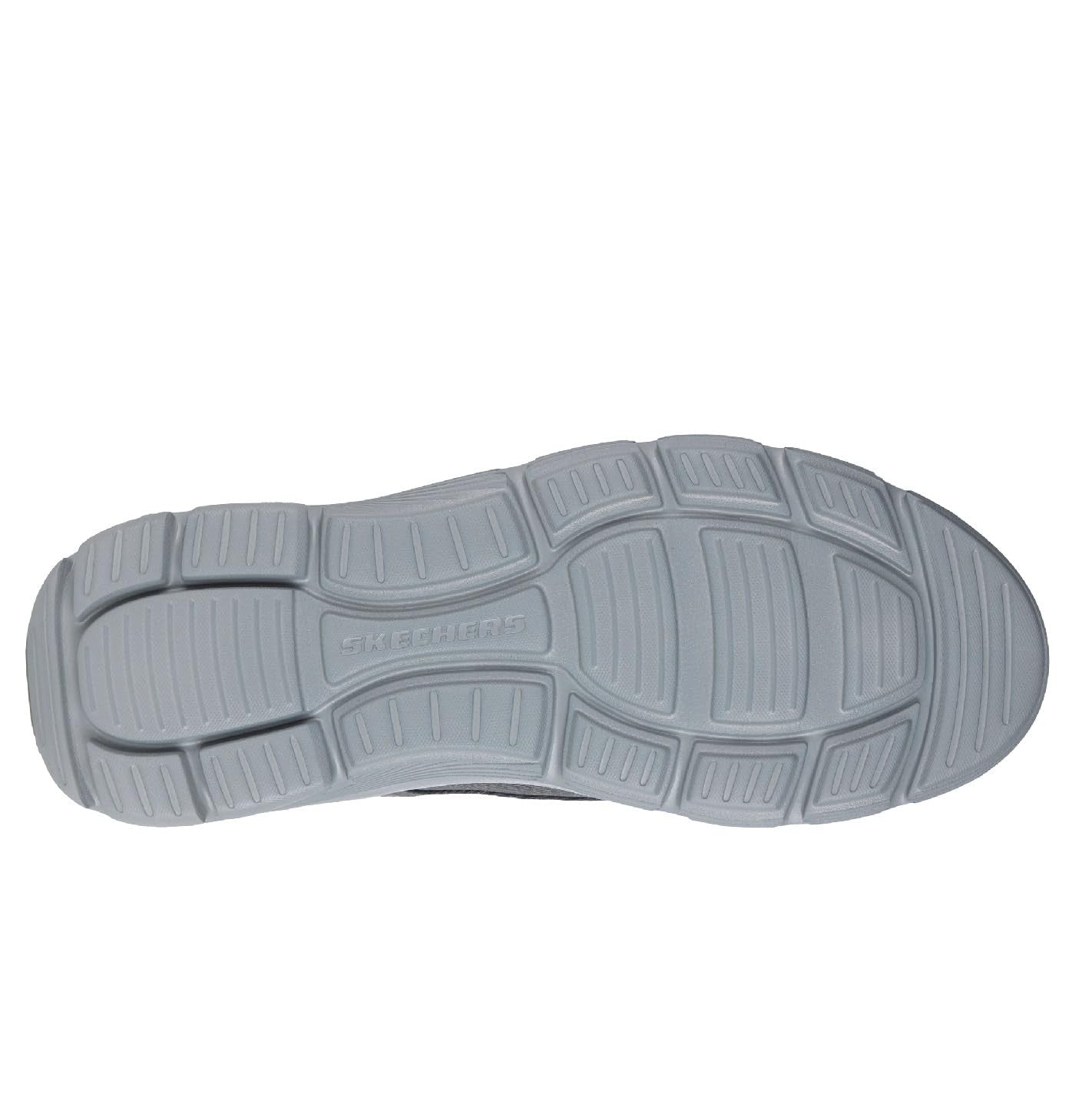 Skechers USA Men's Men's Arch Fit Garza-Thaddeus Bungee, Char (Charcoal), 10