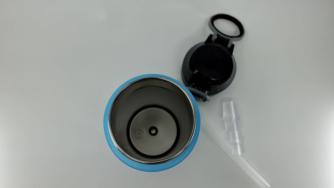 18 Oz Konokyo Insulated Water Bottle, Sky, Stainless Steel, Leak-Proof