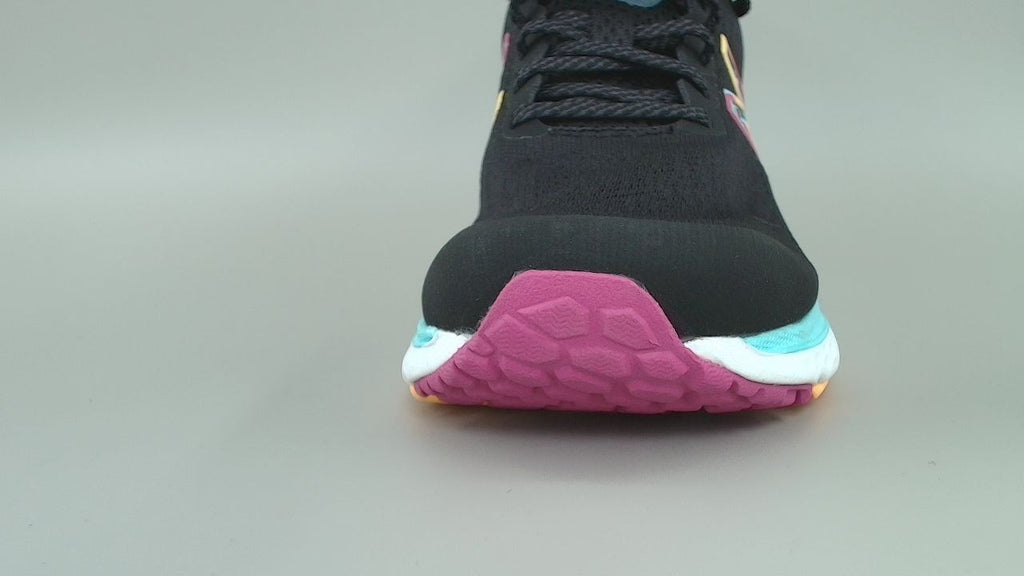 New Balance Women's Fresh Foam 680 V7 Running Shoe, Black/Surf/Lemonade, 6