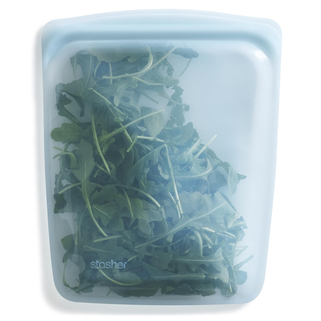 Stasher 64 Oz Silicone Food Storage Bag Microwave & Freezer Safe