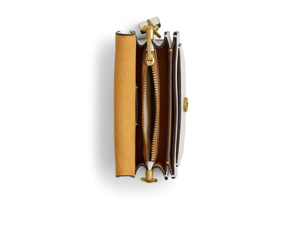 COACH Tabby 12 Cross Body Women's Handbags Chalk, Leather