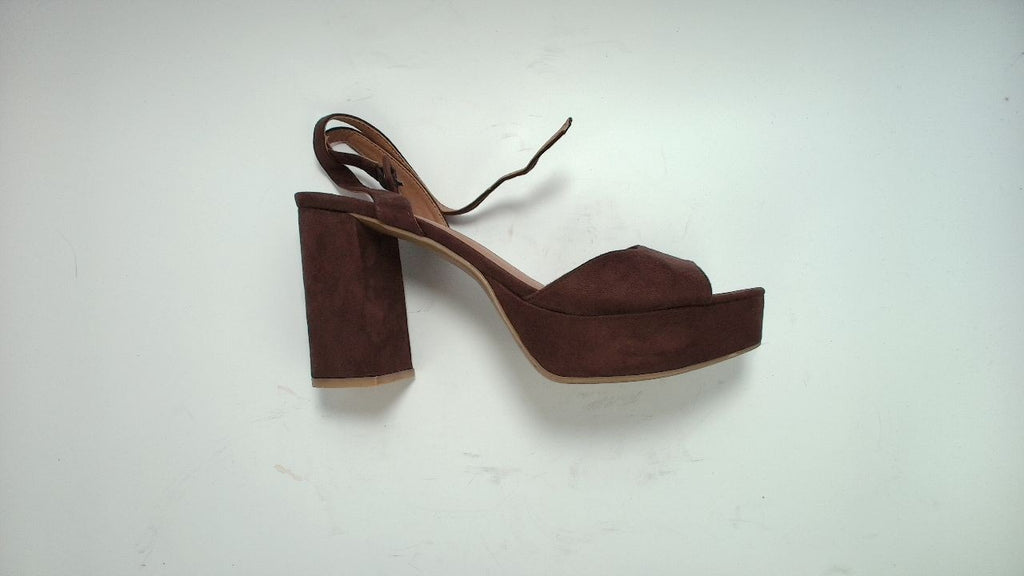 Chinese Laundry Women's Theresa Heeled Sandal, Brown, 8.5