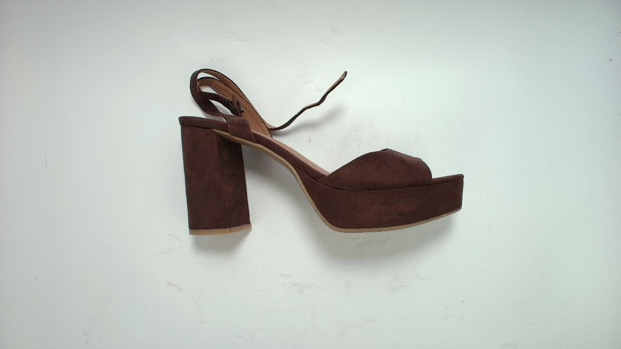 Chinese Laundry Women's Theresa Heeled Sandal, Brown, 8.5