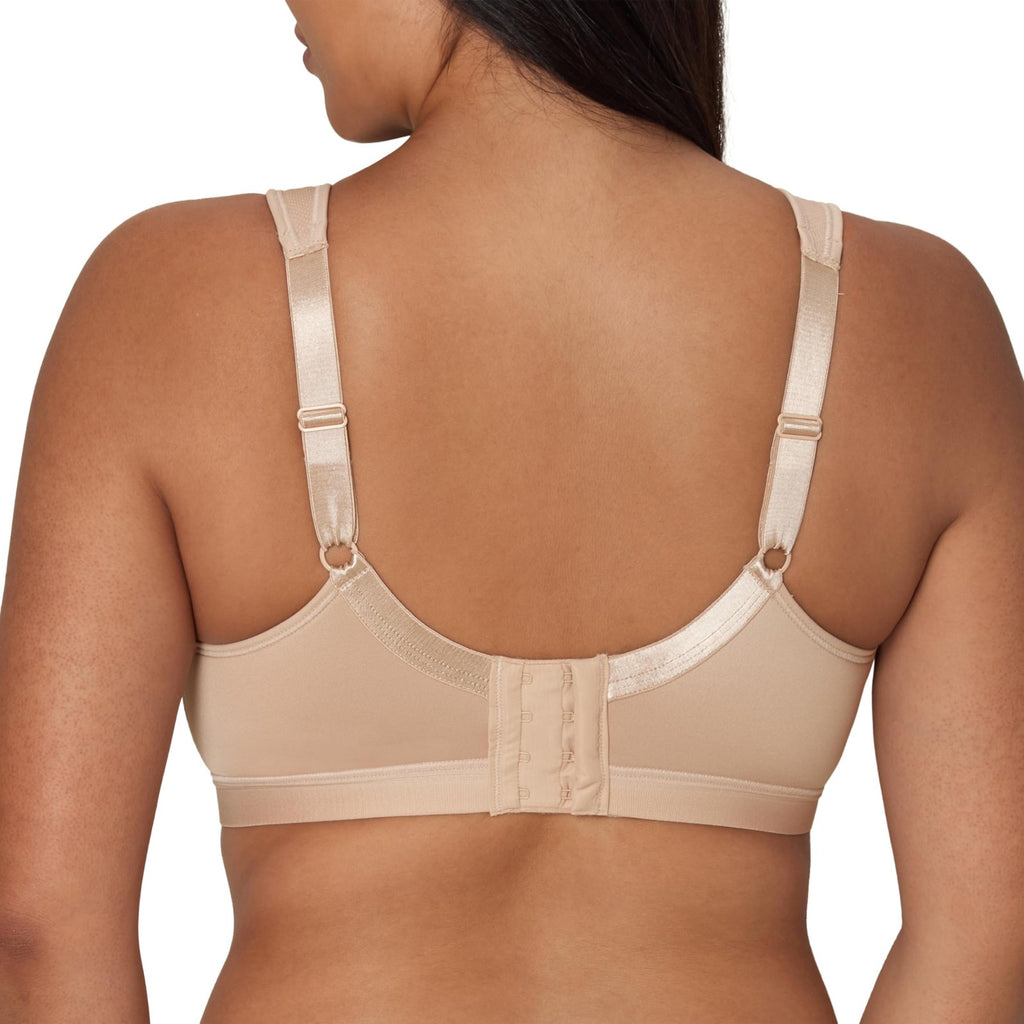 Playtex 18 Hour Wireless Bra, Seamless T-Shirt Style, 40DDD, Nude