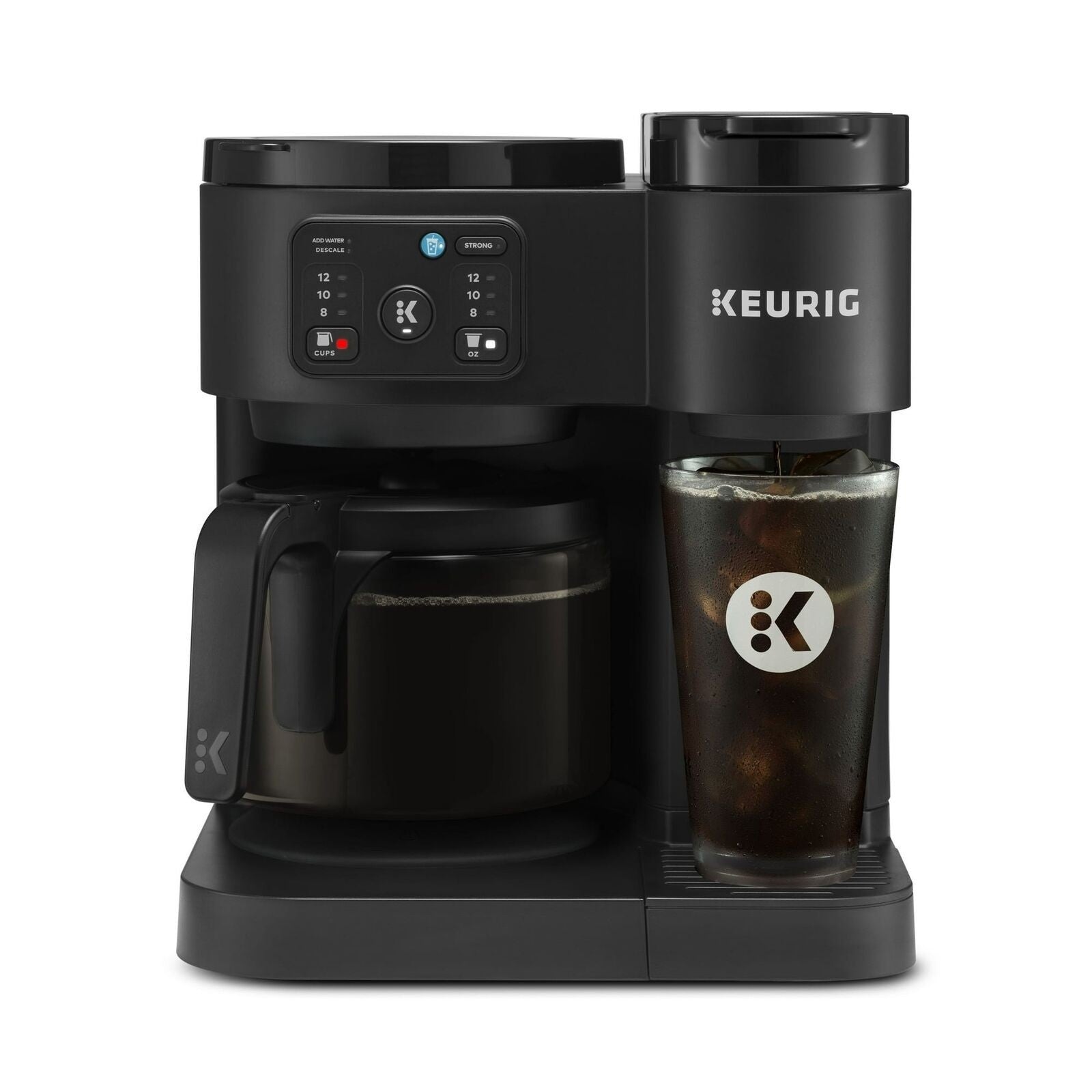 Keurig K-Duo Essentials Single-Serve Coffee Maker & Carafe Black