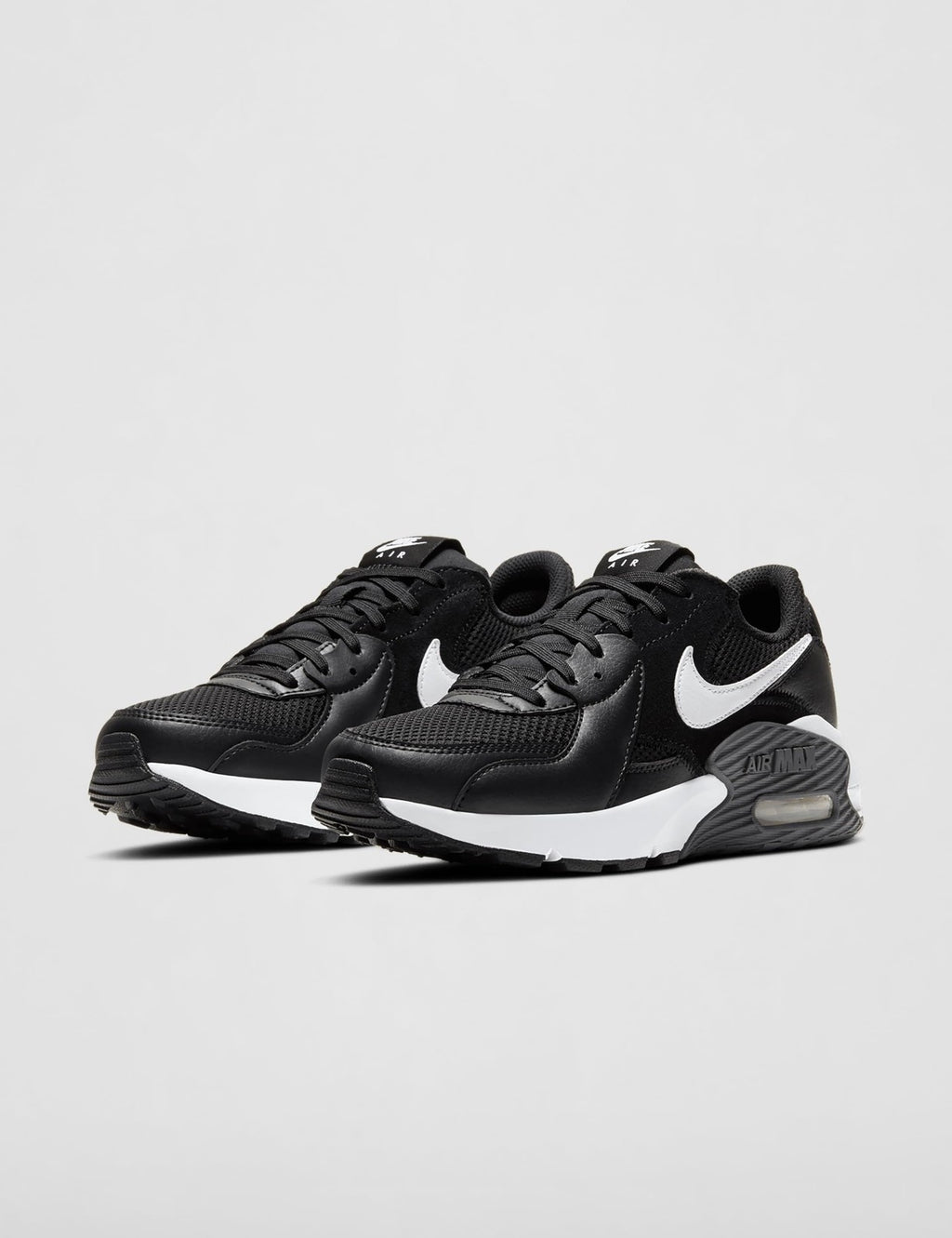 Nike Women's Air Max Excee Sneaker, Black/White/Dark Grey, 10