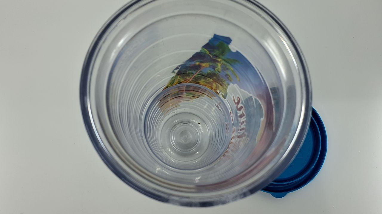 Tervis 24oz Insulated Tumbler - Florida Sunshine State, Clear & Turquoise