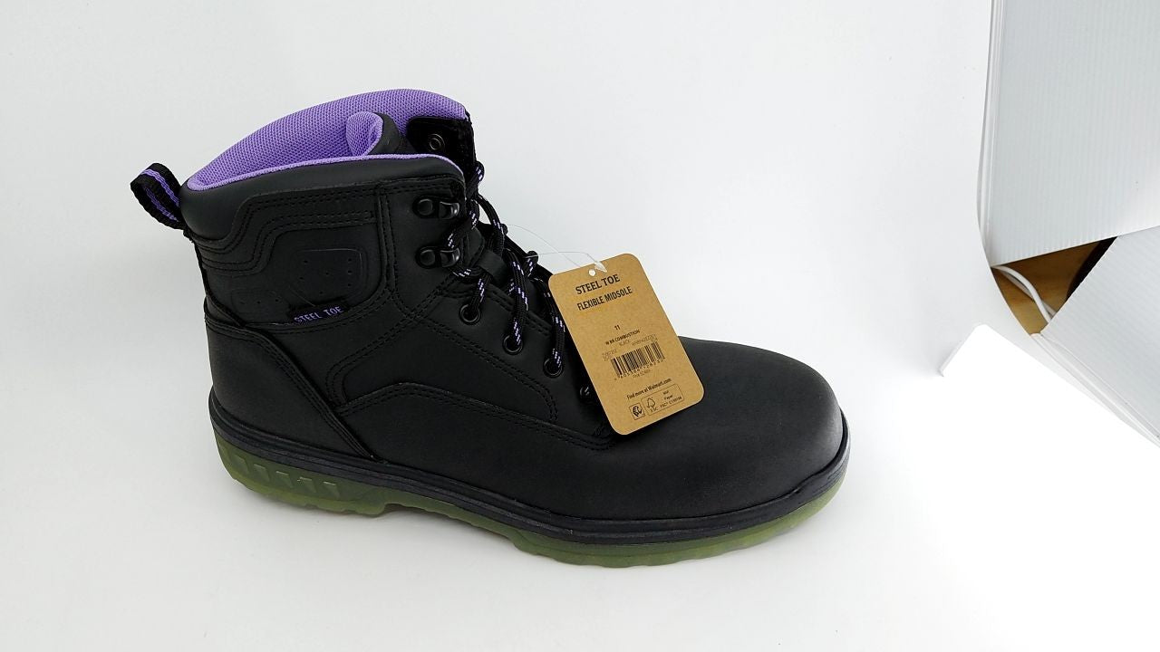 Brahma Women S Combustion 6  Steel Toe Work Boots, 11