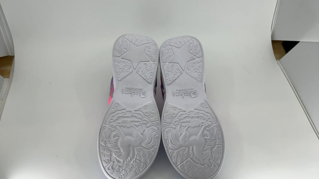 Skechers Kids Unicorn Dreams MAGI Sneaker 3.5 Big Kid Lavender/Hot Pink
