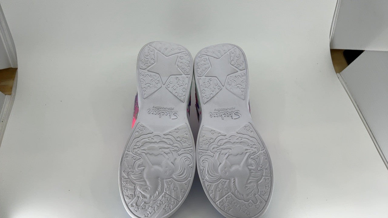 Skechers Kids Unicorn Dreams MAGI Sneaker 3.5 Big Kid Lavender/Hot Pink