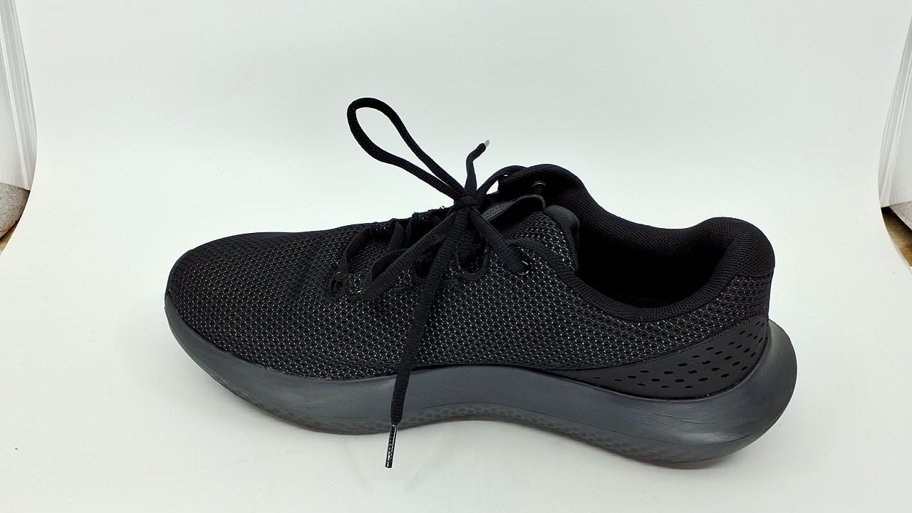 Under Armour Men's Charged Surge 4, (002) Black/Black/Black, 11, US