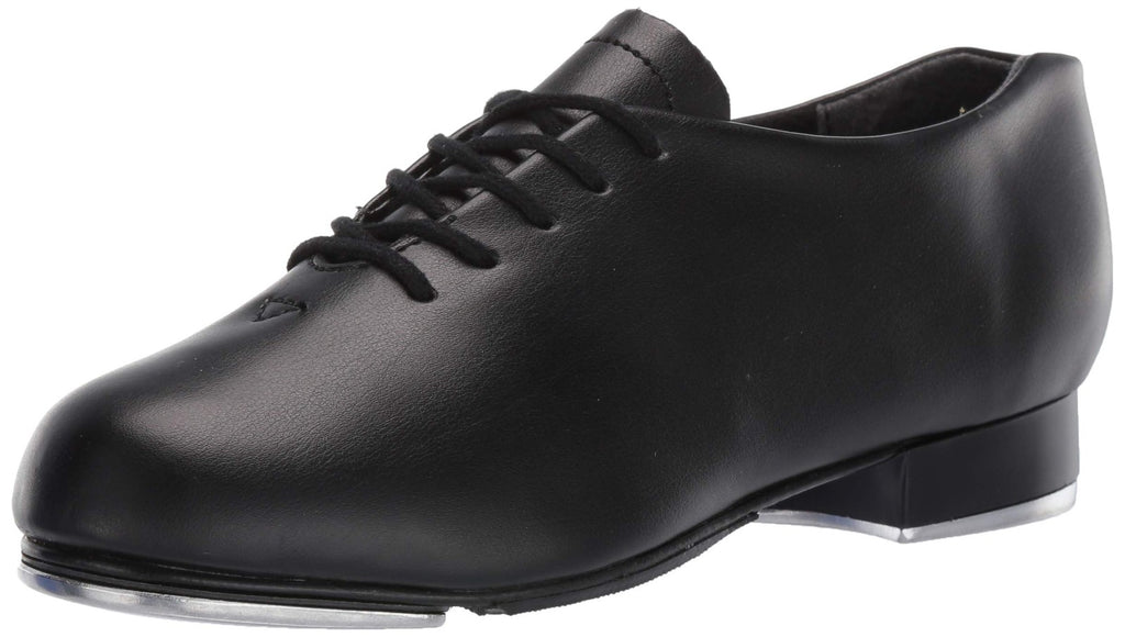 Capezio boys Tic Tap Toe Tap Dance Shoe, Black, 4 Big Kid US