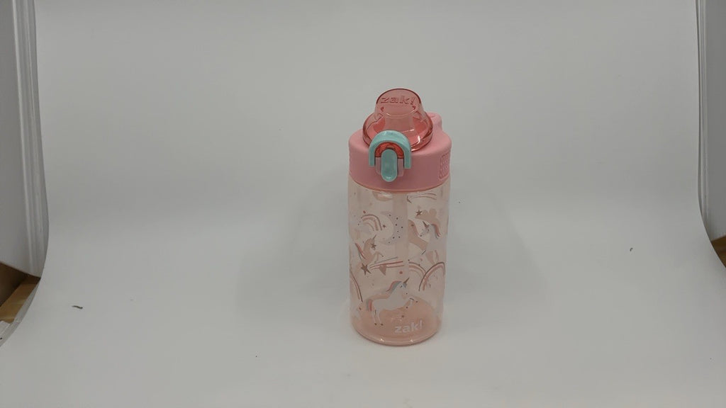 Kids 16oz Water Bottle - Zak Designs Unicorn, Leak-Proof & Portable